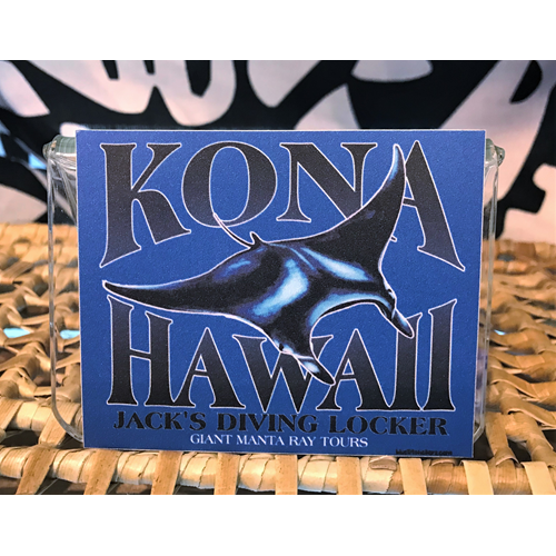Kona Hawaii Manta Sticker